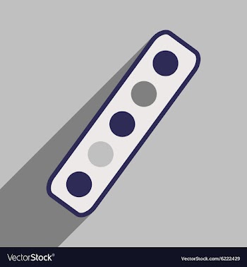 Flat with shadow icon and mobile application vector image
