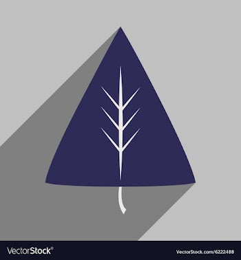 Flat with shadow icon and mobile application vector image