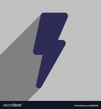 Flat with shadow icon and mobile application vector image