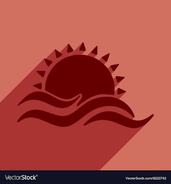 Flat with shadow icon and mobile application vector image
