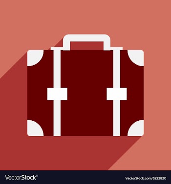 Flat with shadow icon and mobile application vector image