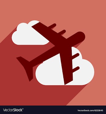 Flat with shadow icon and mobile application vector image
