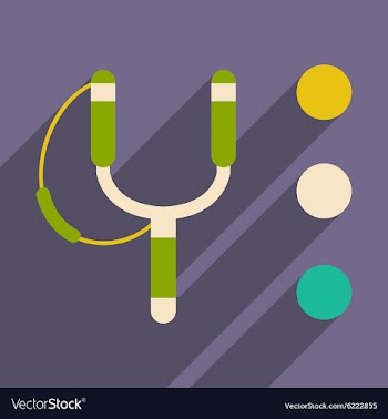 Flat with shadow icon and mobile application vector image