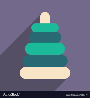 Flat with shadow icon and mobile application vector image