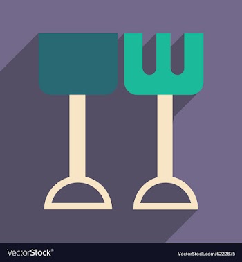 Flat with shadow icon and mobile application vector image