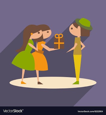 Flat with shadow icon and mobile application vector image