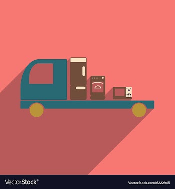 Flat with shadow icon and mobile application vector image