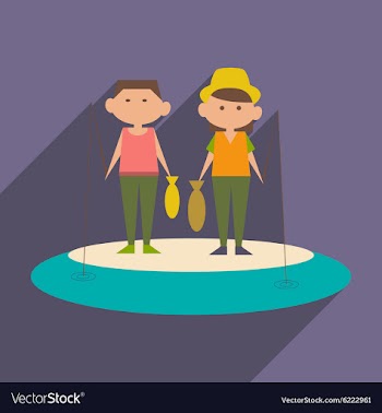 Flat with shadow icon and mobile application vector image