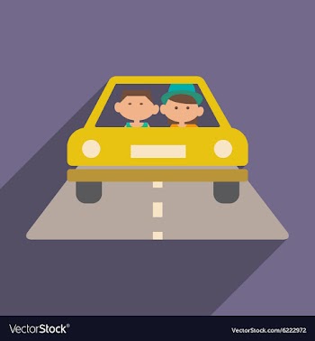 Flat with shadow icon and mobile application vector image