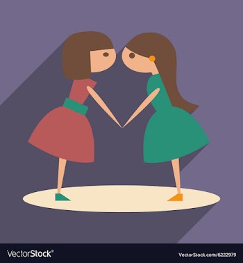Flat with shadow icon and mobile application vector image