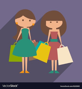 Flat with shadow icon and mobile application vector image