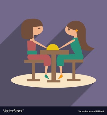Flat with shadow icon and mobile application vector image
