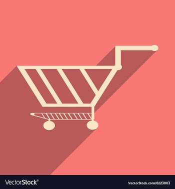Flat with shadow icon and mobile application vector image
