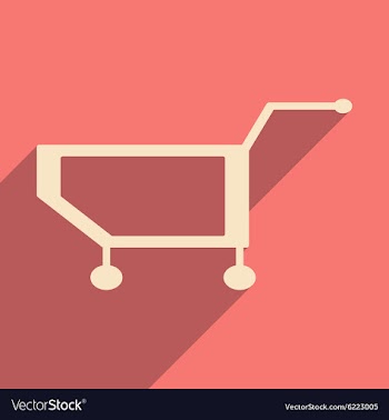 Flat with shadow icon and mobile application vector image