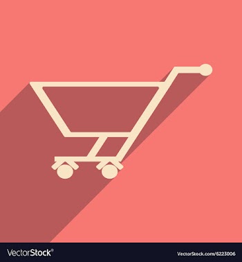 Flat with shadow icon and mobile application vector image