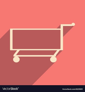 Flat with shadow icon and mobile application vector image