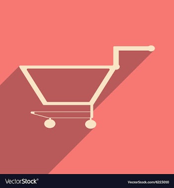 Flat with shadow icon and mobile application vector image