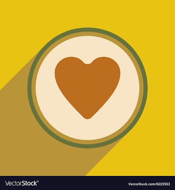 Flat with shadow icon and mobile application vector image