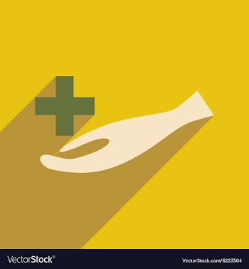 Flat with shadow icon and mobile application vector image