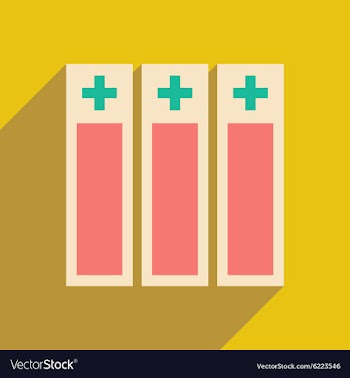 Flat with shadow icon and mobile application vector image