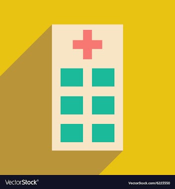 Flat with shadow icon and mobile application vector image