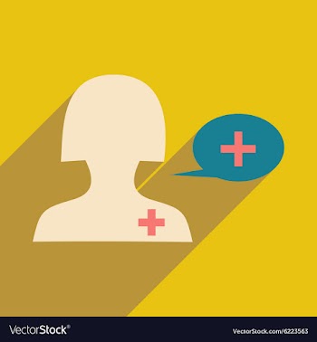 Flat with shadow icon and mobile application vector image