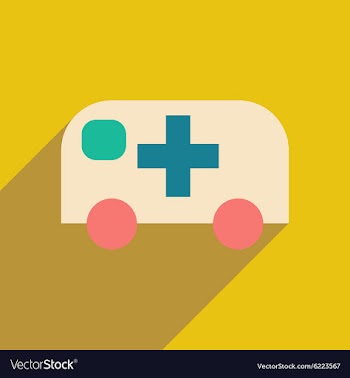 Flat with shadow icon and mobile application vector image