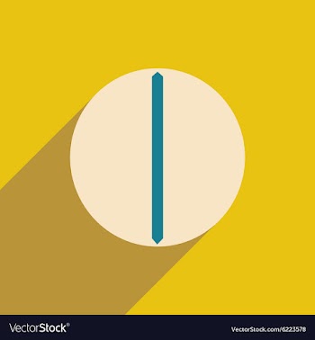 Flat with shadow icon and mobile application vector image