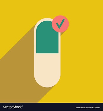 Flat with shadow icon and mobile application vector image
