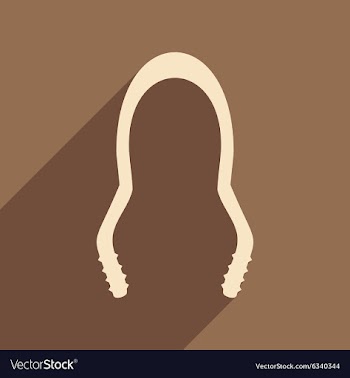 Flat with shadow icon and mobile application vector image