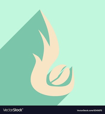 Flat with shadow icon and mobile application vector image