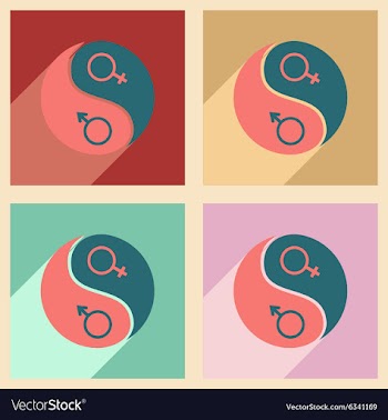 Flat with shadow icon and mobile application vector image