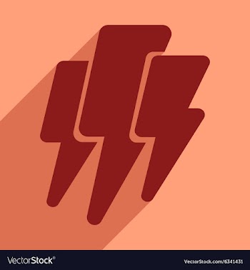 Flat with shadow icon and mobile application vector image