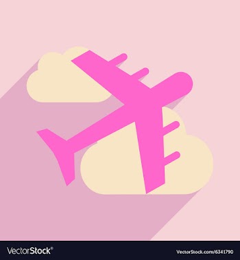 Flat with shadow icon and mobile application vector image