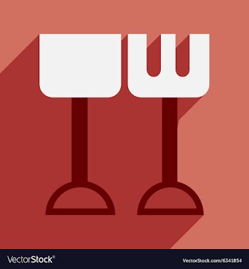 Flat with shadow icon and mobile application vector image