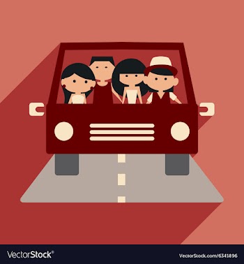 Flat with shadow icon and mobile application vector image