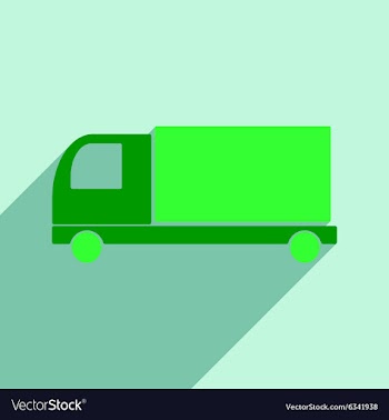 Flat with shadow icon and mobile application vector image