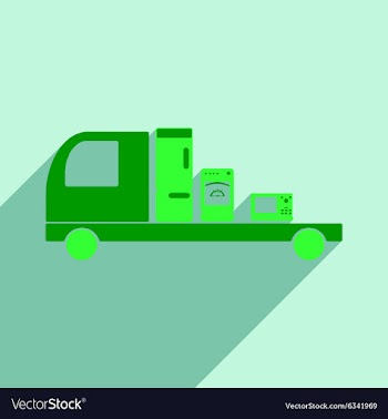 Flat with shadow icon and mobile application vector image