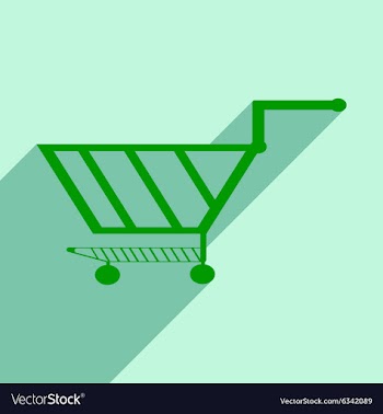 Flat with shadow icon and mobile application vector image