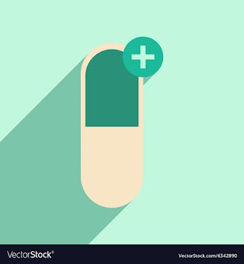 Flat with shadow icon and mobile application vector image