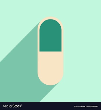 Flat with shadow icon and mobile application vector image