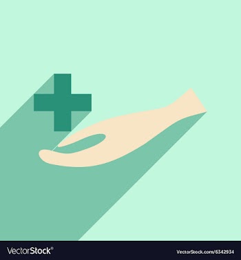 Flat with shadow icon and mobile application vector image