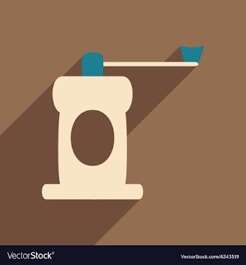 Flat with shadow icon and mobile application vector image
