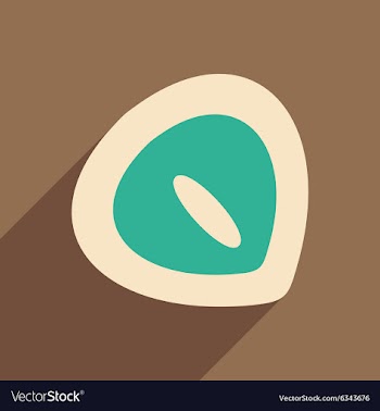 Flat with shadow icon and mobile application vector image