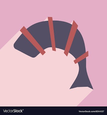 Flat with shadow icon and mobile application vector image