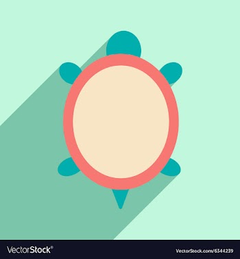 Flat with shadow icon and mobile application vector image