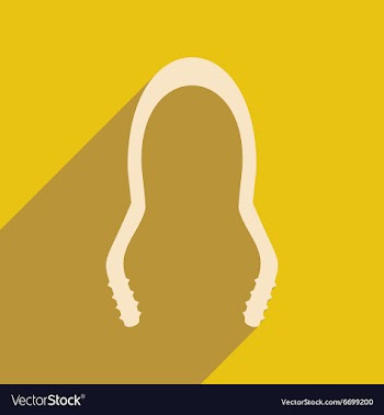 Flat with shadow icon and mobile application vector image