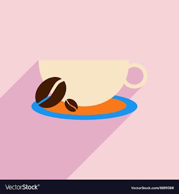 Flat with shadow icon and mobile application vector image
