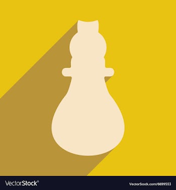 Flat with shadow icon and mobile application vector image