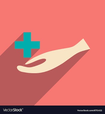 Flat with shadow icon and mobile application vector image